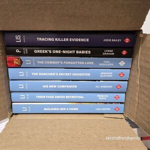 Harlequin Lot of 7 Romance Books Beach Travel Reads Misc Themes #2